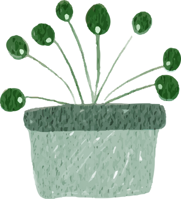 Doodle Potted Plant